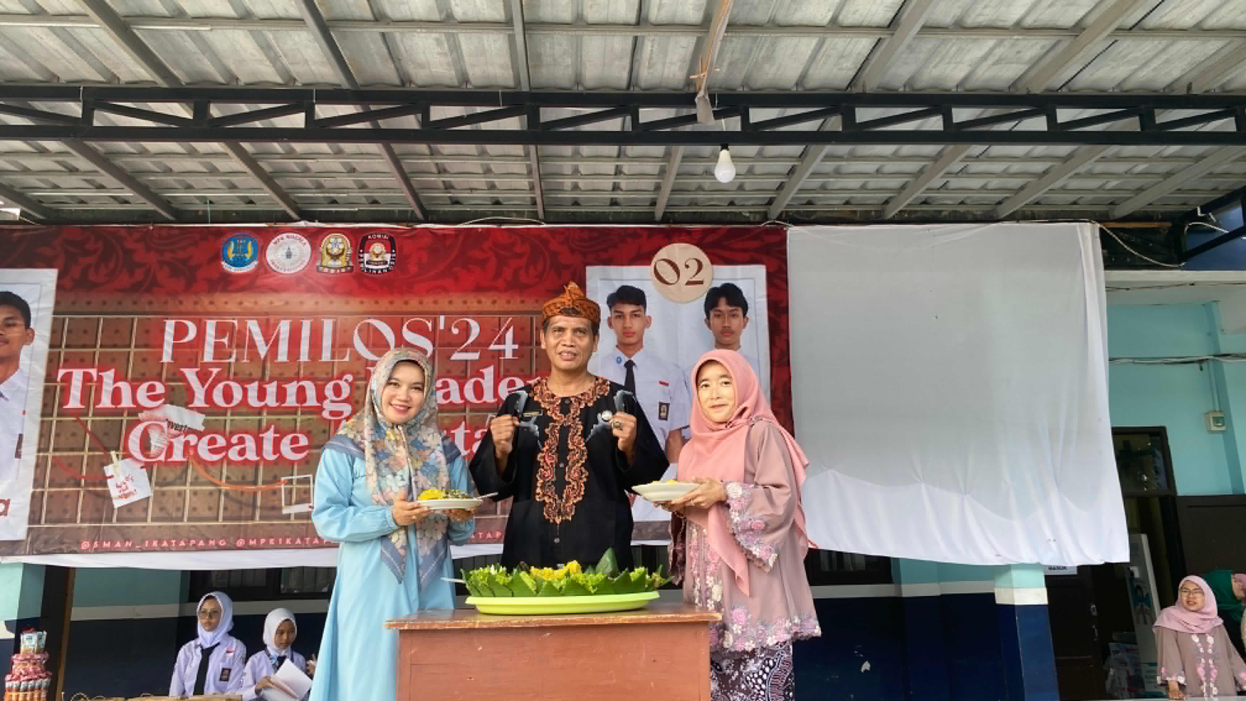 PESTA DEMOKRASI PEMILIHAN KETUA OSIS SMAN 1 KATAPANG